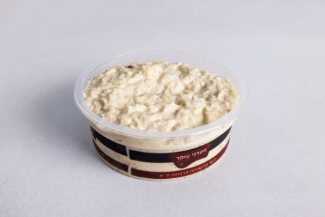 חציל על האש בטחינה